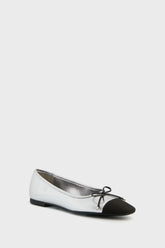 Silver Arissa Casual Flats